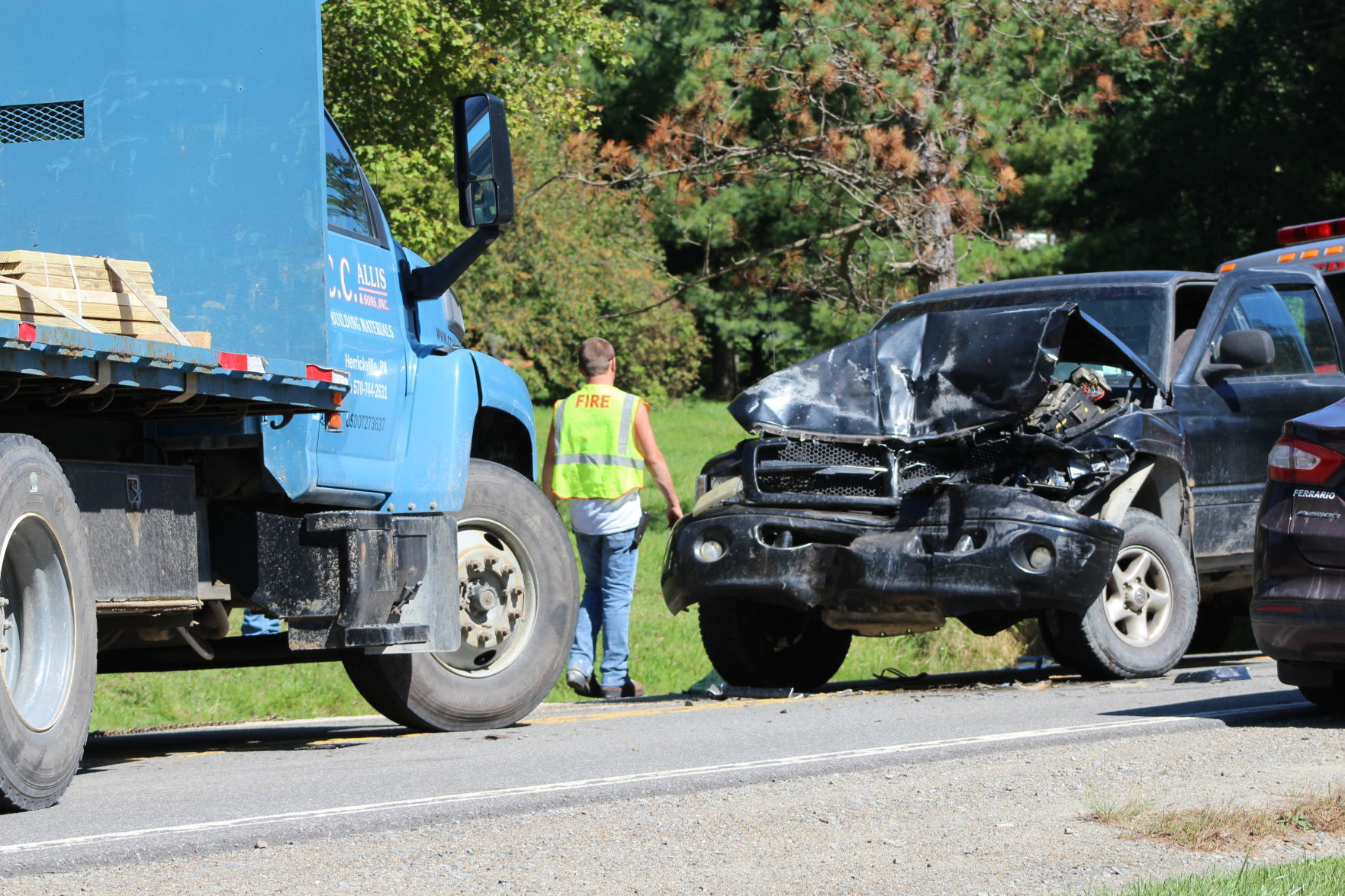 Accident closes Route 467
